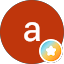 a s